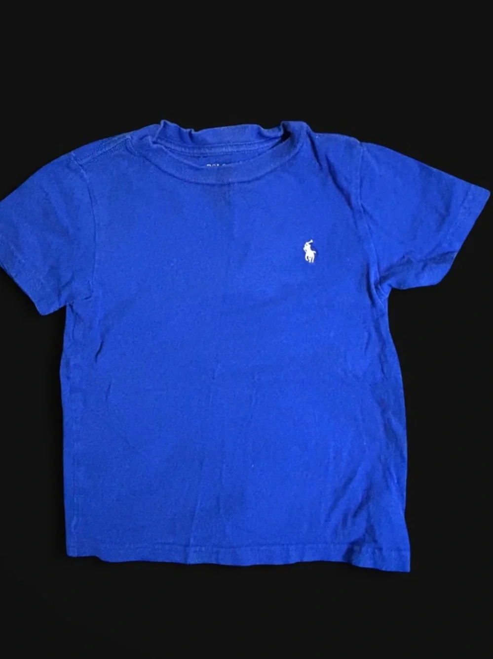 Polo Ralph Lauren Toddler Boys' Blue Short Sleeve Polo Shirt Size 3T